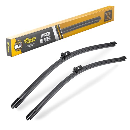 Image of Raidbee Windshield Wiper Blades Replacement for | Mercedes-Benz C250 2013-2015 C300 2013-2023 C350 2013-2018 C43 C63 AMG GLC300 GLC350 GLC43 GLC63 AMG 2018-2025 OEM Quality