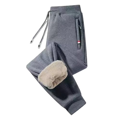 Pantalon de survêtement athlétique pour homme chaud avec poches et cordon de serrage