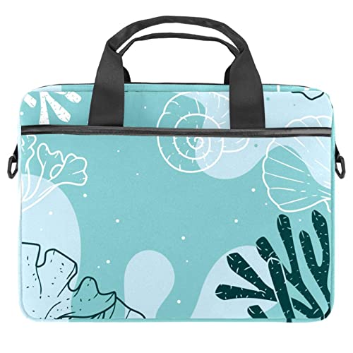 Sac à bandoulière 13-14.5 pouces bleu corail ultra-mince