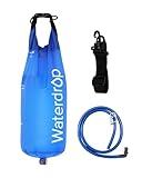 Waterdrop Gravity Water Bag for Camping, Travel, Backpacking, Hiking and Emergency, Compatible with...
