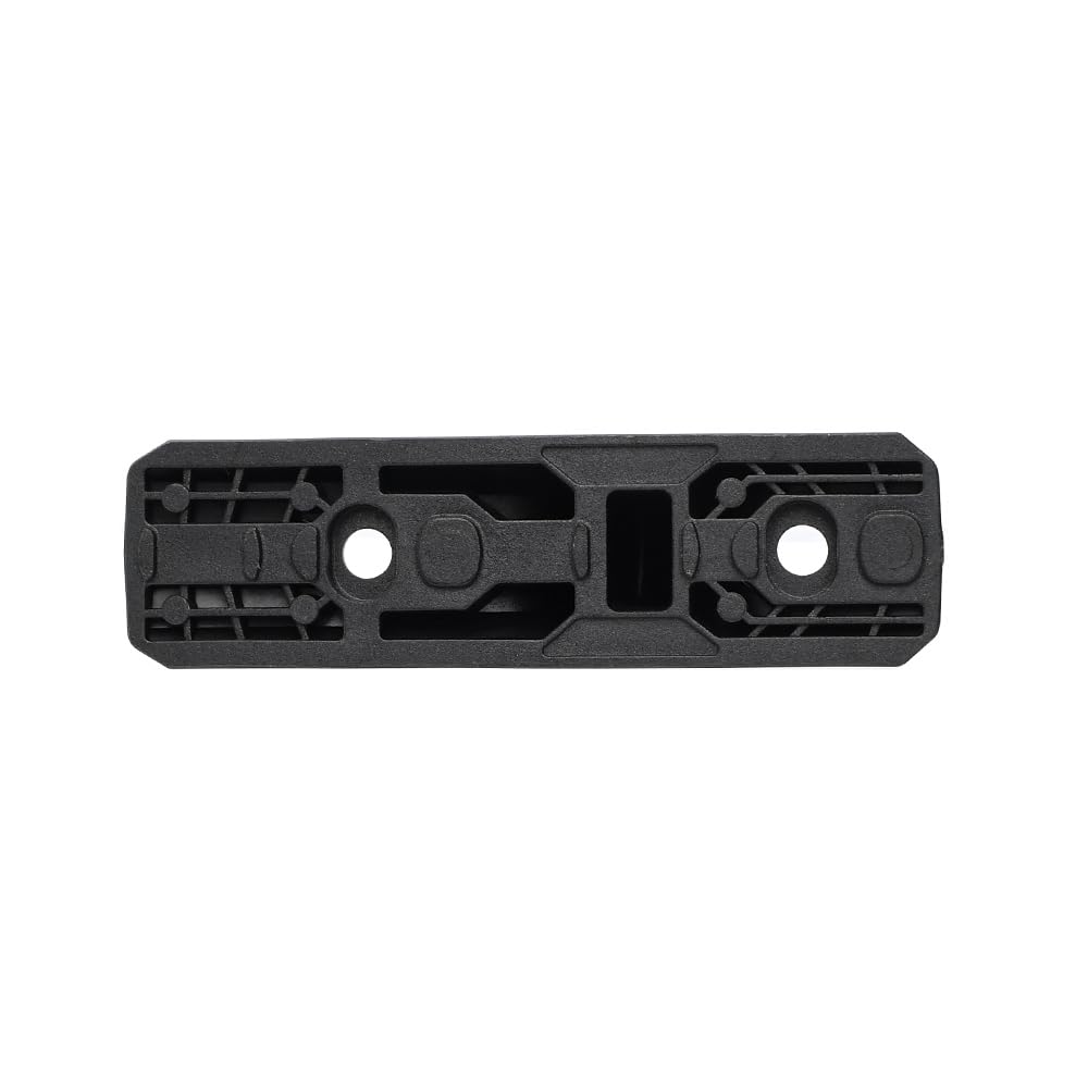 Tactical Mlok LINK Anchor Polymer HandStop Vorderer Griff mit Kabelmanagement für MLOK Rail Handschutz System (Schwarz)
