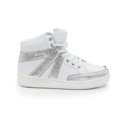 Alexandra Collection Youth Spark High Top Sneaker for Women & Girls