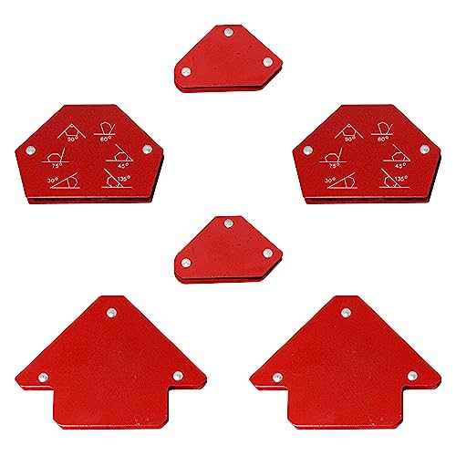 RIVERWELD Support de soudure magnétique en acier à angle fixe Positionneur de soudure Outil de soudure Support de soudure électrique Accessoires de soudure...