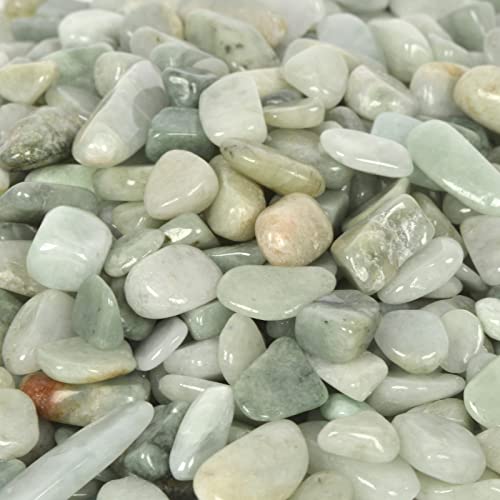 Image of 100 grams Small Tumbled Chips Polished Crushed Stone Crystal Healing Embellishments