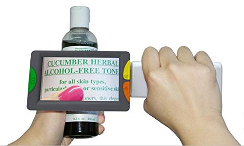 Amazon | 電子ルーペ デジタル 拡大鏡 4.3インチ液晶携帯型LEDライト