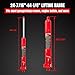 BIG RED T30806 Torin Hydraulic Long Ram Jack with Single Piston Pump and Clevis Base (Fits: Garage/Shop Cranes, Engine Hoists, and More): 8 Ton (16,000 lb) Capacity, Red