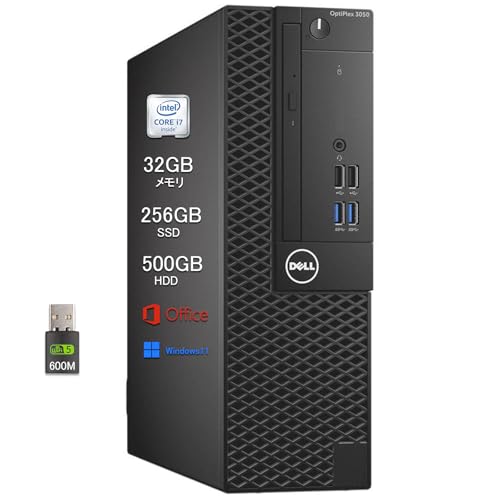 DELL OptiPlex 3050 i7-6700 SSD256GBメモリ8G Amazon.co.jp: 【整備済み品】【メモリ32GB & Core i7搭載】デル