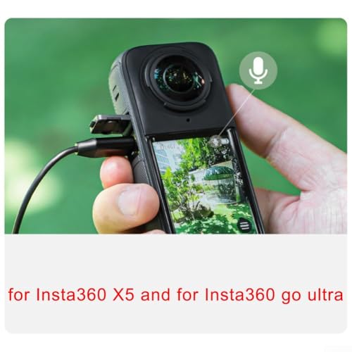 Image of Type-C Lavalier Microphone For Insta360 X5 / GO Ultra Action Camera, Travel Recording Equipment, External Mic With Clear Audio Recording For Video Blogging /Travel Recording