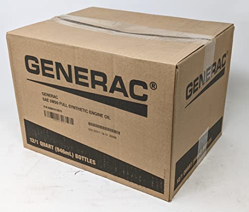 Aceite de motor sintético 5W-20 Generac 12 envases miniatura 3