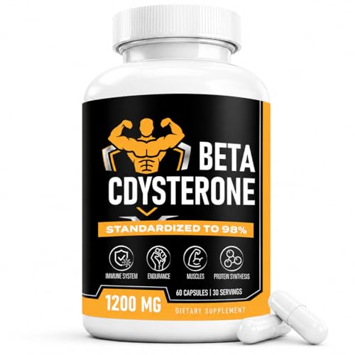 Bêta-Ecdystérone 1200mg extrait de Cyanotis 60 gélules pour le sport