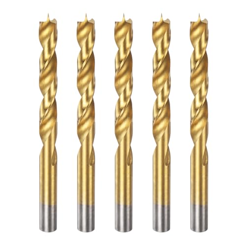 Foret hélicoïdal 12 mm mèche HSS4241 queue ronde pour menuisier perçage bois plastique caoutchouc