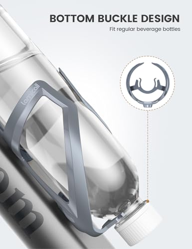 image for Lamicall Bike Water Bottle Holder - 1.2 Oz Ultralight & Sturdy Bike Cu