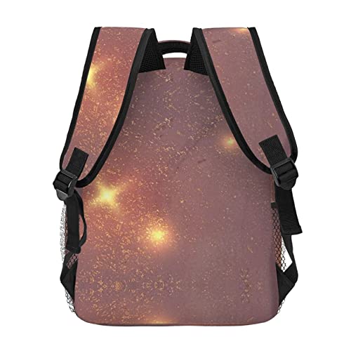Sac à dos d'école marron taille unique avec compartiment PC portable - 2