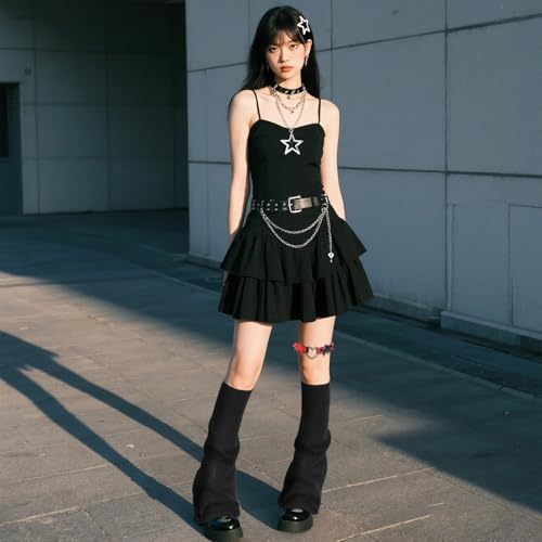 Image of Junely Leg Warmers for Women Kawaii Leg Warmer Cute Legwarmers Japanese Socks Emo Lolita Gyaru Harajuku Accessories