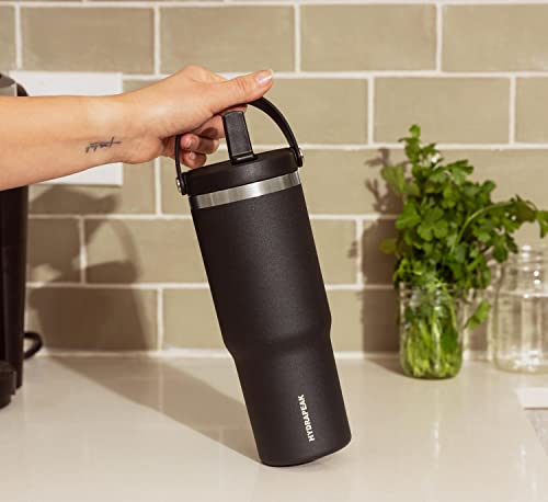 Hydrapeak Nomad 32 Oz Tumbler With Handle And Straw Lid | Stainless Steel Insulated Tumblers | Travel Mug For Hot And Cold Beverages, Thermos Travel Coffee Mug (Modern Cream) #TOP7