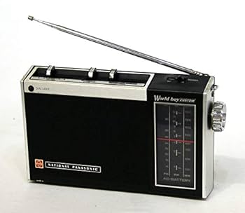 ★National ナショナル ポケットラジオ RF-13 ブラック TV FM National FM/AMラジオ RF-13 動作品 - メルカリ