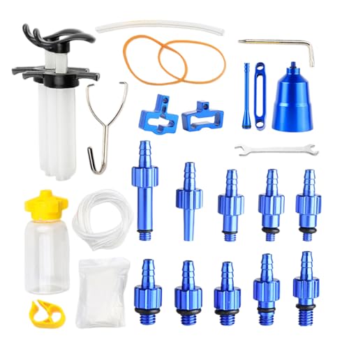 Kit de purge pour freins de bicyclette en aluminium pour optimiser la pression du freinage VTT