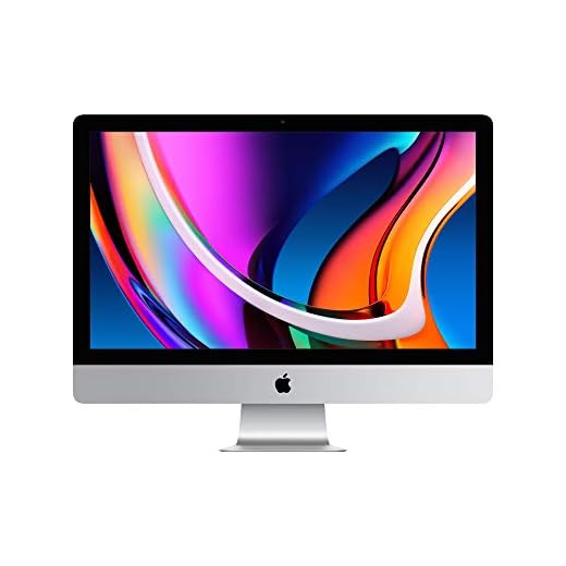 Apple iMac (de 27 polegadas, Processador Intel Core i5 6‑Core de 10.ª geração a 3,3 GHz, 8 GB RAM, 512 GB SSD) (2020)