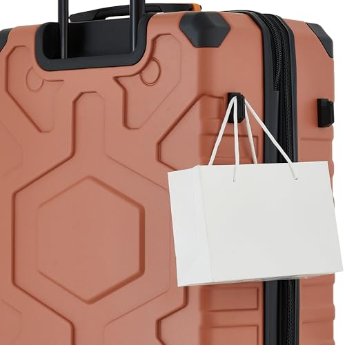 Image of Wrangler ATG Outland Expandable Hardside Luggage, Raw Sienna, 22 inch Carry-On