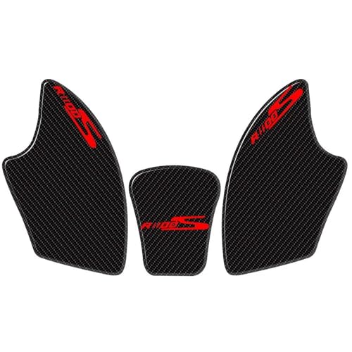 Autocollant réservoir BMW R1100S aspect carbone protection latérale moto