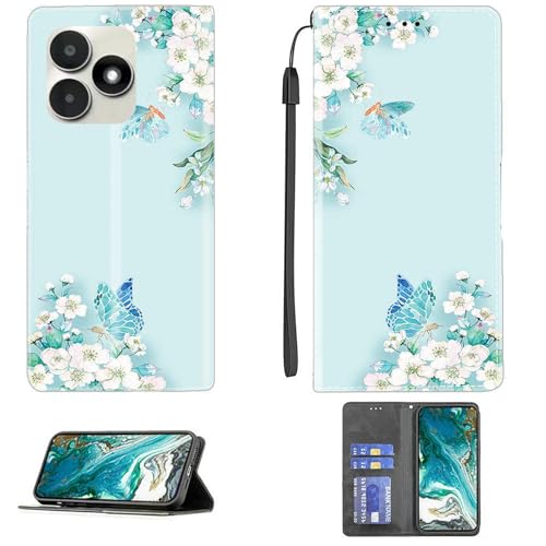 Custodia Comaptibile per Foxx Foxxd Miro C69M PRO Case Cover Supporto Premium in PU con 9H HD Vetro Temperato CPT8