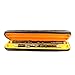 G Key Dizi Black Bamboo Flute with Free Membrane & Glue & Protector Set Traditional Chinese Instrument (Key of G/Black Bamboo)