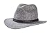 Tilley TWF1 Montana Wool Fedora Hat (Grey Mix, 7 7/8)