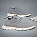 Men's Casual Dress Shoes Fashion Mesh Oxfords Business Walking Work Sneakers Comfortable Lightweight Soft Sole Grey