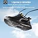 Zapatos de Seguridad Calzado de Seguridad Zapatillas de Seguridad Zapatos de Trabajo con Punteras de Acero Hombre Transpirable Antideslizante Ligero Negro Plata 42EU Imagen de Zapatos de Seguridad Calzado de Seguridad Zapatillas de Seguridad Zapatos de Trabajo con Punteras de Acero Hombre Transpirable Antideslizante Ligero Negro Plata 42EU
