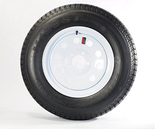 New 14 Inch 5 on 4.5 White Modular Wheel Mounted with St205 75D14 Bias Ply Tire