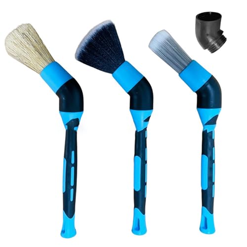 Pincel de detalles interiores del automóvil, s Detalles del automóvil,Kit de de limpieza con barrido de polvo - Accesorios para el cuidado del automóvil, equipo de lavado de plumas para tablero, - imagen 6