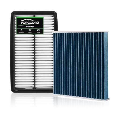 Image of Cabin & Engine Air Filter Kit for Honda Odyssey 2018-2026 V6 3.5L | Acura TLX 2021-2026 L4 2.0L, Replace#CF11182 CA12061, Activated Carbon Cabin Filter Car Accessories