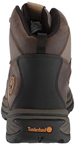 Timberland Men's Chocorua Trail Mid Waterproof, Brown/Green 9 EE - Wide