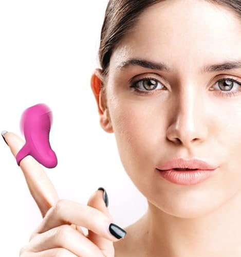 Mini Ring Face & Eye Massager - Mini Finger Vibration Tool for Fa...