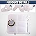 AFEISOL 603-382 Front Engine Coolant Recovery Reservoir Tank with Cap, Compatible With 2012-2018 Focus 2013-2016 Escape 2013-2018 C-Max 2014-2016 Transit Connect Vehicles Replacement for 8V618K218AE