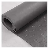 Imperméable et antidérapant : le motif surélevé du tapis est conçu for éviter le glissement, avec sa conception imperméable, le tapis de sol du garage peut empêcher la pénétration de la saleté et de l'eau les jours de pluie, créant toujours un environnement sec et clair.