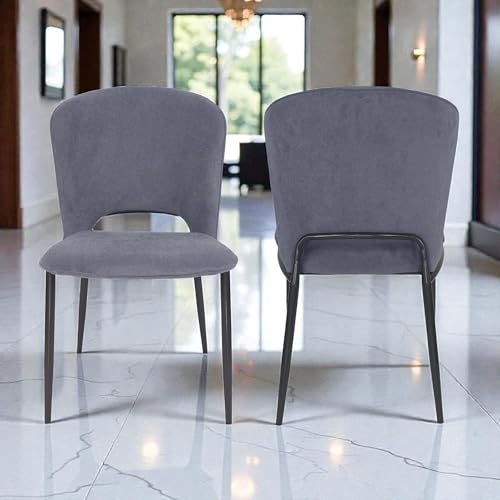 Image of The Attic Tavian Luxe 6 Seater Dining Set,Steel Grey,Rose Gold, Gun Metal & Cream,160Cms