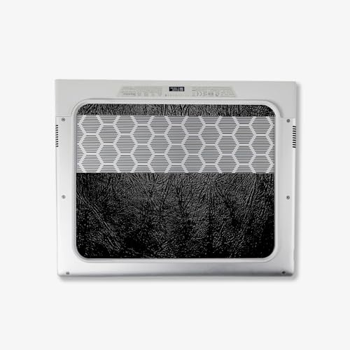 Image of MightySkins Skin Compatible with Alienware X14 R2 (2023) Full Wrap Kit - Black Leather | Protective, Durable, and Unique Vinyl Decal wrap Cover | Easy to Apply & Change Styles | Made in The USA