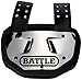 Battle Back Bone Back Plate - Rear Protector Lower Back Pads for Football Players - Backplate Shield with High Impact Foam Backing - Available in Youth and Adult Sizes