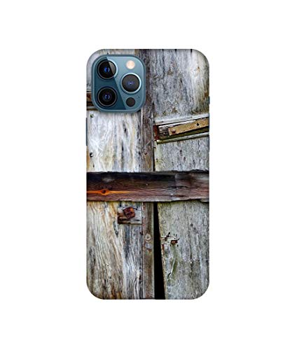 Image of Amazon Brand - Solimo Designer Old Door 3D Printed Hard Back Case Mobile Cover for Apple iPhone 12 Pro Max