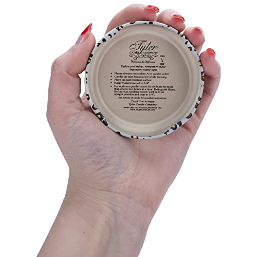 Tyler Glass Fragrance Candle Warm Sugar Cookie,Beige,3.4 Oz. #TOP4