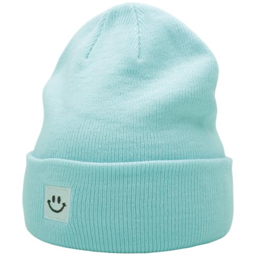 Image of 55cube Unisex Winter Beanie Hats Warm Thick Knit Cuffed Skullcaps