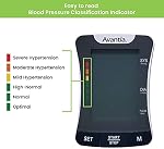 Moniteur de pression artérielle, bras supérieur automatique, manche large 22–42 cm 2 Mémoire utilisateur, 120 Lectures, grandes LCD Affichage, indicateur de risque d'hypertension, sac de transport portatif