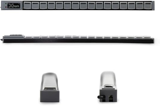 X-keys USB لوحات مفاتيح ولوحات مفاتيح قابلة للبرمجة KVM 16 مفتاح ، رمادي