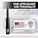 Ajxn 1 PC Car Truck Bullet Antenna, Skull Design Short Antennas, Antenna Replacement Compatible with Ford F150 Wrangler Jeep Chevrolet (Black)
