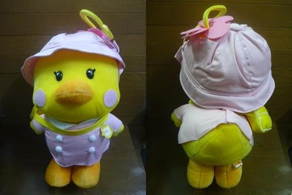 日清ひよこちゃんモモピー入園ぬいぐるみ ひよこちゃん&モモピー入園バージョンぬいぐるみが3000名様に当たる