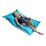 Floating Luxuries Kai Adult Pool Float, Floating Raft, Fade-Resistant Marine-Grade Fabric, Resort-Like Comfort, 44 in x 68 in, Aruba