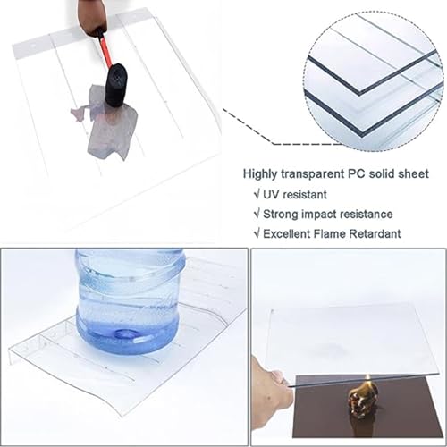 Auvent extérieur en polycarbonate résistant aux UV pour jardin