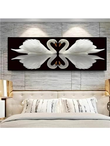 Peinture Diamant Adulte Cygne Kit Complet anti-stress pour surmonter l'anxiété par l'art