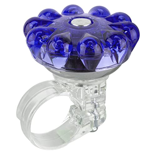 Bicycle Bell Mirrycle Bling 22.2 Clamp Blue
